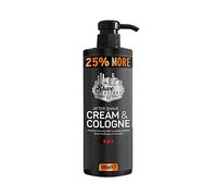 THE SHAVE FACTORY Crème Après-Rasage & Eau de Cologne - Ruby 500ml - Lotion 2-en-1 Hydratante et Apaisante Après Rasage - Parfum Rafraîchissant pour un Confort Durable