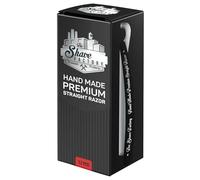The Shave Factory Hand Made Premium Straight Razor - Professional Barber Quality, Stainless Steel, Ergonomic Handle - 12 PCS
