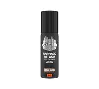 THE SHAVE FACTORY Magic Retouch Spray - Châtain Moyen 100ml - Retouche Racines Instantanée pour Cheveux Gris et Repousse - Couleur Naturelle - Sans Résidu, Longue Durée, Séchage Rapide