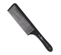 THE SHAVE FACTORY Peigne Noir Résistant à la Chaleur - Noir 045 - Peigne Durable pour Coiffeurs Professionnels & Usage Domestique - Anti-Casse, Outil de Coiffage Haute Température