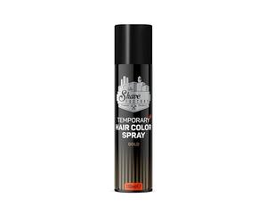 THE SHAVE FACTORY Temporary Hair Colour Spray - Doré 150ml - Spray Capillaire Lavable pour Garçons & Filles - Teinture Temporaire pour Enfants pour Cosplay, Fêtes & Déguisements
