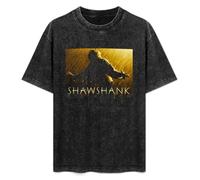 The Shawshank Redemption Movie Logo Men's T-Shirt Unisex Black Men Tees M
