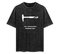 The Shawshank Redemption Movie Men's T-Shirt Unisex Black Men Tees M