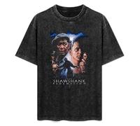 The Shawshank Redemption Movie Poster Men's T-Shirt Unisex Black Men Tees XL