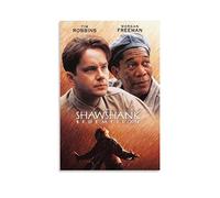The Shawshank Redemption Poster classique de film décoratif sur toile pour salon, chambre à coucher, 20 x 30 cm