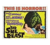 The She Beast 1966 - Barbara Steele - Film D'horreur Gothique Dvd