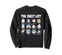 The Sheet List - Bullsheet List - Costume d'halloween - Fantôme Amusant Sweatshirt