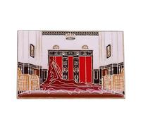 The Shining Blood Elevator Flood Overlook Hotel Horror Movie Badge en émail 3,3 cm, 1.3 Inches, Émail, émail