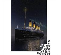 The Ship That Never Sinks Puzzle pour Adultes, 1000 Pièces, 38x26cm/1000pcs, Carton Blanc Facile À Manipuler; pour Une Activité Posée À La Maison