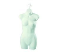 The Shopfitting Shop Lot de 1 mannequins de vitrine à Suspendre Femme Adulte Blanc