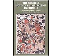 The Shorter Science And Civilisation In China