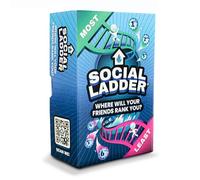 The Sidemen Social Ladder Jeu de cartes | Le jeu de cartes de fête le plus amusant | Par The Sidemen | Classez vos amis le plus au moins et le meilleur au pire | Où allez-vous classer ? Pour adultes