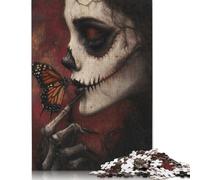 The Silence Between Life and Death Puzzles 1000 Pièces Cadeau Unique Jeu Éducatif Défi Jouet À De Qualité Supérieure Peinture Art pour Adultes Et Enfants 1000pcs (38x26cm)
