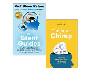 The Silent Guides by Professor Steve Peters & The Inner Chimp by Juno Lin 2 Books Collection Set