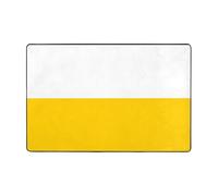 The Silesian Flag Paillasson antidérapant pour entrée avec coussin en mousse à mémoire de forme