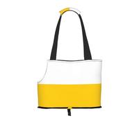 The Silesian Flag Sac de transport pour chien et chat Noir