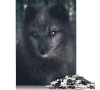 The Silver Fox Puzzles 1000 Pieces Cadeau Unique Jeu Éducatif Défi Jouet À De Qualité Supérieure Peinture Art pour Adultes Et Enfants À Partir De 12 Ans 1000pcs (75x50cm)