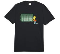 The Simpsons Bart I Will Not Instigate Revolution Comfort Colors Adult Heavyweight T-Shirt