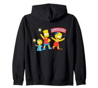 The Simpsons Bart Lisa Maggie Happy 4th of July America USA Sweat à Capuche