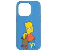 The Simpsons Bart Simpson Bleu Ciel Coque pour iPhone 15 Pro