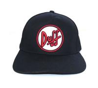The Simpsons Casquette - Duff - Noir. Rouge Et Blanc Rouge