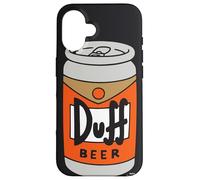 The Simpsons Duff Beer Noir Coque pour iPhone 16