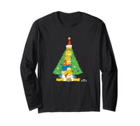The Simpsons Holiday Family Christmas Tree Stack Manche Longue
