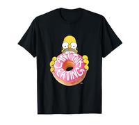 The Simpsons Homer Can't Talk Eating Donut T-Shirt