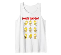 The Simpsons Homer Expressions Poster Débardeur