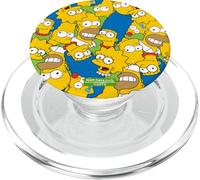 The Simpsons Homer Marge Bart Lisa Maggie Print PopSockets PopGrip pour MagSafe