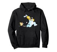 The Simpsons Homer Simpson Easter Bunny & Eggs Chicken Chase Sweat à Capuche