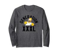 The Simpsons Homer Simpson Generation XXXL Manche Longue
