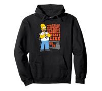 The Simpsons Homer Simpson Just an Ordinary Blue Collar Slob Sweat à Capuche