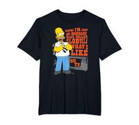 The Simpsons Homer Simpson Just an Ordinary Blue Collar Slob T-Shirt, Homme Grandes Tailles, Noir, 4X Tall