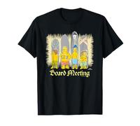 The Simpsons Isle Style Board Meeting Beach Surfing T-Shirt