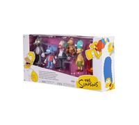 The Simpsons - JAKKS Pacific - Pack de 2 Figurines Articulées Krusty Le Clown et Accessoires - Taille 6,5 cm - Licence Officielle de la Série TV - Jouet de Collection pour Fans des Simpson