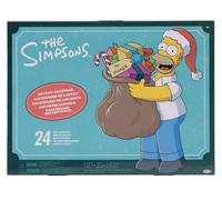 The Simpsons - Licence Officielle - Jakks Pacific - Calendrier de l’Avent avec 24 Figurines ou Accessoires - Univers Springfield - Jouet à Collectionner - Décors Inclus - Cadeau Enfants Noël 3 Ans+