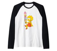 The Simpsons Lisa Simpson Ice Cream Cone Birthday Party Manche Raglan