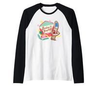 The Simpsons Marge Simpson Season's Greetings Christmas Manche Raglan