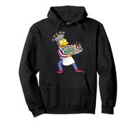 The Simpsons Moe America Suit USA 4th of July BBQ Cookout Sweat à Capuche