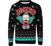 The Simpsons - Pull "Joker" pour homme/femme unie HE2294 (M) (Noir)