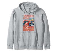 The Simpsons The Springfield Raceway Featuring Homer Simpson Sweat à Capuche