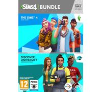 The Sims 4 Plus Discover University Bundle (PC Code in Box)
