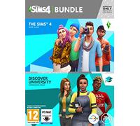 The Sims 4 Plus Discover University Bundle (PC Code in Box)