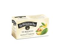 Thé Sir Wiston | Thé Blanc Aromatisé à la Mangue et au Citron - 1 x 20 Infusettes (25 Gr)
