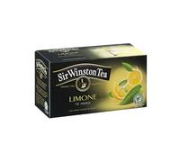 Thé Sir Wiston | Thé Noir à l'Arôme Naturel de Citron - 1 x 20 Infusettes (30 Gr)
