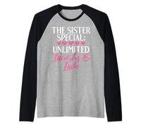 The Sister Special : Unlimited Laughs & Love Sister Manche Raglan
