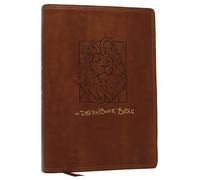 The Sketchbook Bible: The Complete Bible with Hundreds of Illustrations (NKJV, Brown Leathersoft, Red Letter, Comfort Print)
