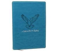 The Sketchbook Bible: The Complete Bible with Hundreds of Illustrations (NKJV, Teal Leathersoft, Red Letter, Comfort Print)