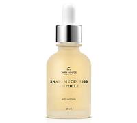 THE SKIN HOUSE since 1979 Ampoule Snail Mucin 5000 (1,01 once liquide / 30 ml) - ampoule anti-rides, anti-âge, nourrissante, hydratante, élasticité de la peau, raffermissante, rajeunissante
